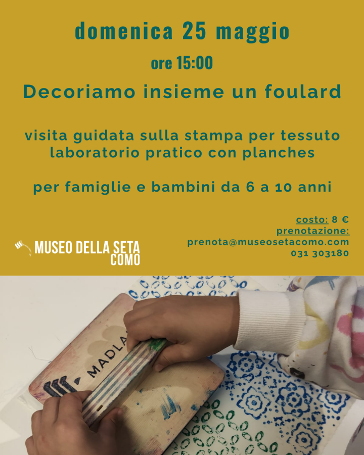 Decoriamo insieme un foulard 